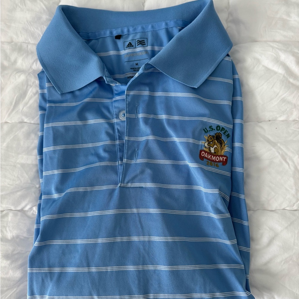 Oakmont 2016 US Open adidas golf polo